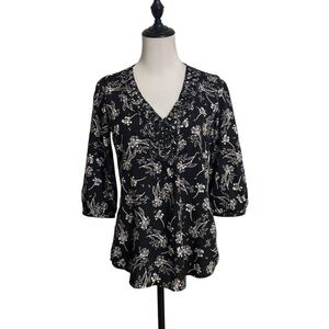 Banana Republic blouse 3/4 sleeves size S